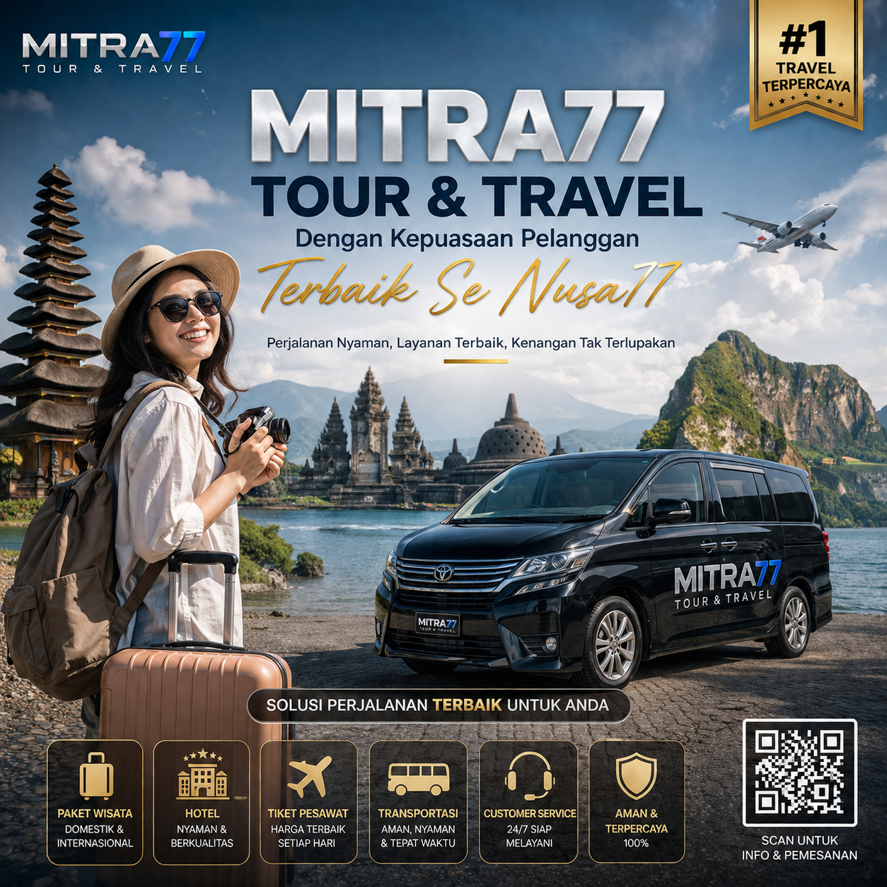 MITRA77 Tour dan Travel Dengan Kepuasaan Pelanggan Terbaik Se Nusa77